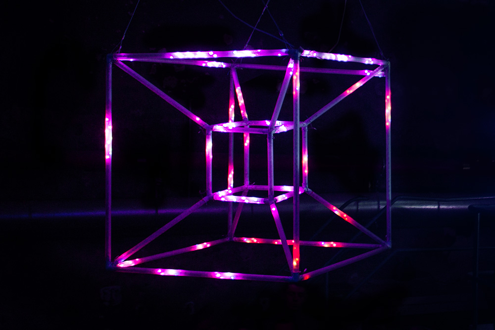 Tesserakt - Site-specific Light Installation, 2018
